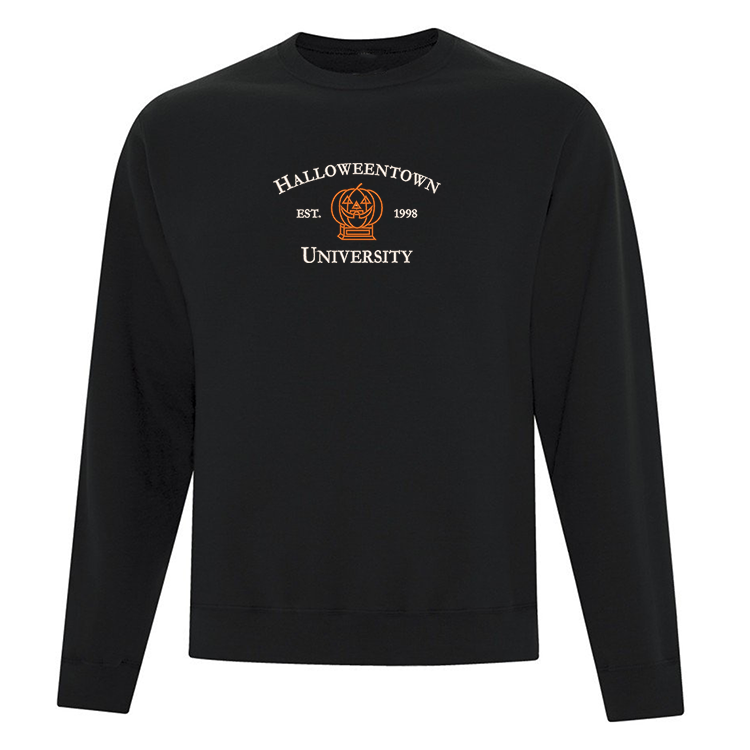 Black Crewneck Halloweentown clothing and accessories